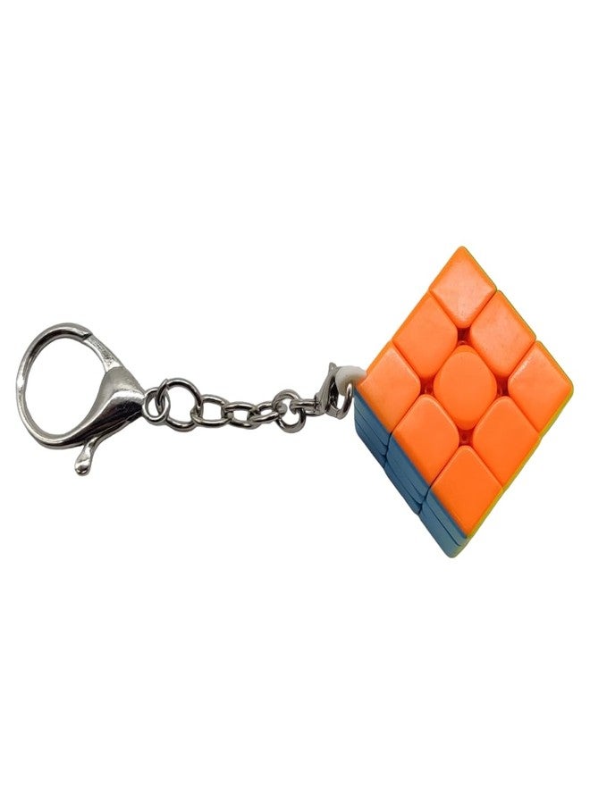 Hawkister QiYi Mini 3x3 Keychain Cube Stickerless 3CM Keyring Magic Cube Puzzle - Image 4